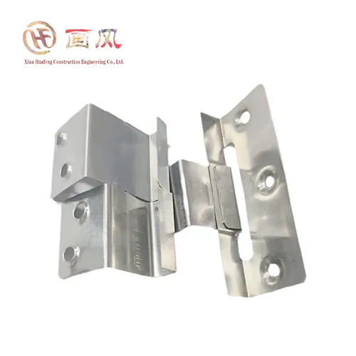 Metalowe łączniki dachowe na rąbek stojący, ukryte